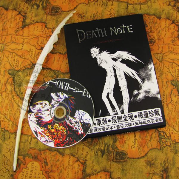 Livro death note + CD