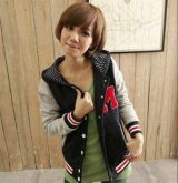 Jacket Long Sleeve Baseball Coat Korean