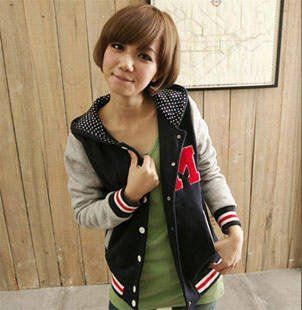 Jacket Long Sleeve Baseball Coat Korean